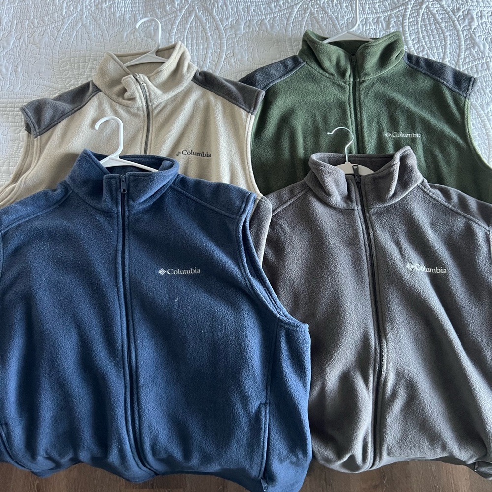 Men’s Columbia Vest Bundle
